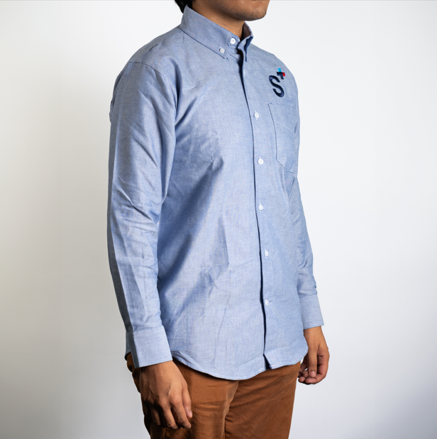 CAMISA CABALLERO AZUL