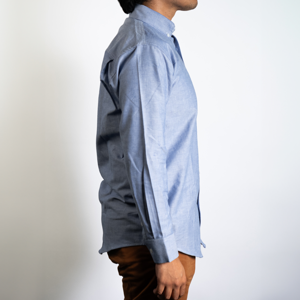 CAMISA CABALLERO AZUL