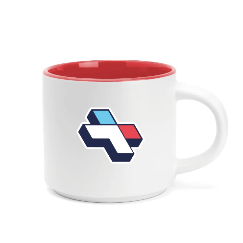 Taza 3D+ roja
