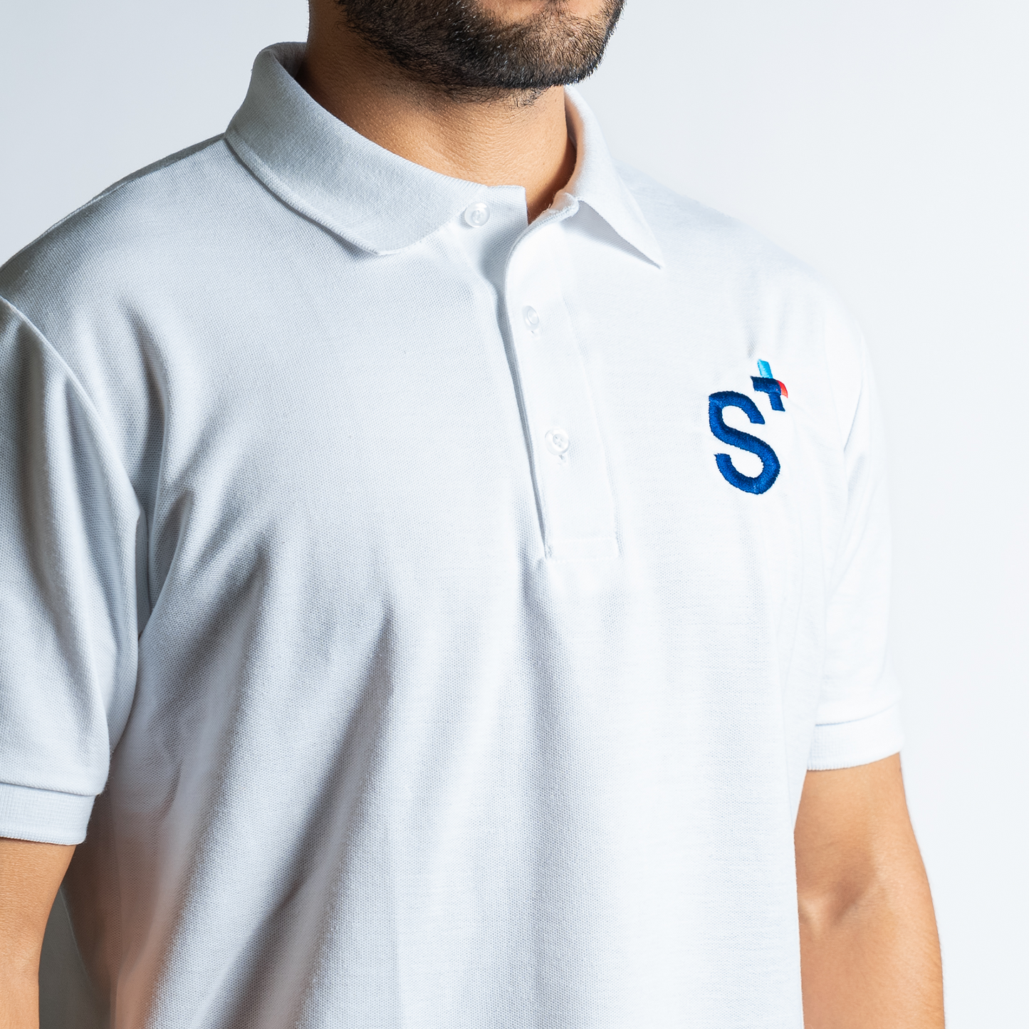 POLO S+  CABALLERO BLANCO