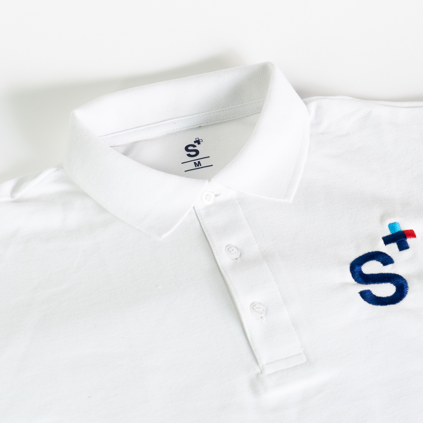 POLO S+  CABALLERO BLANCO