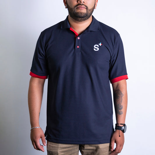 Polo S+ Clásico Caballero Azul