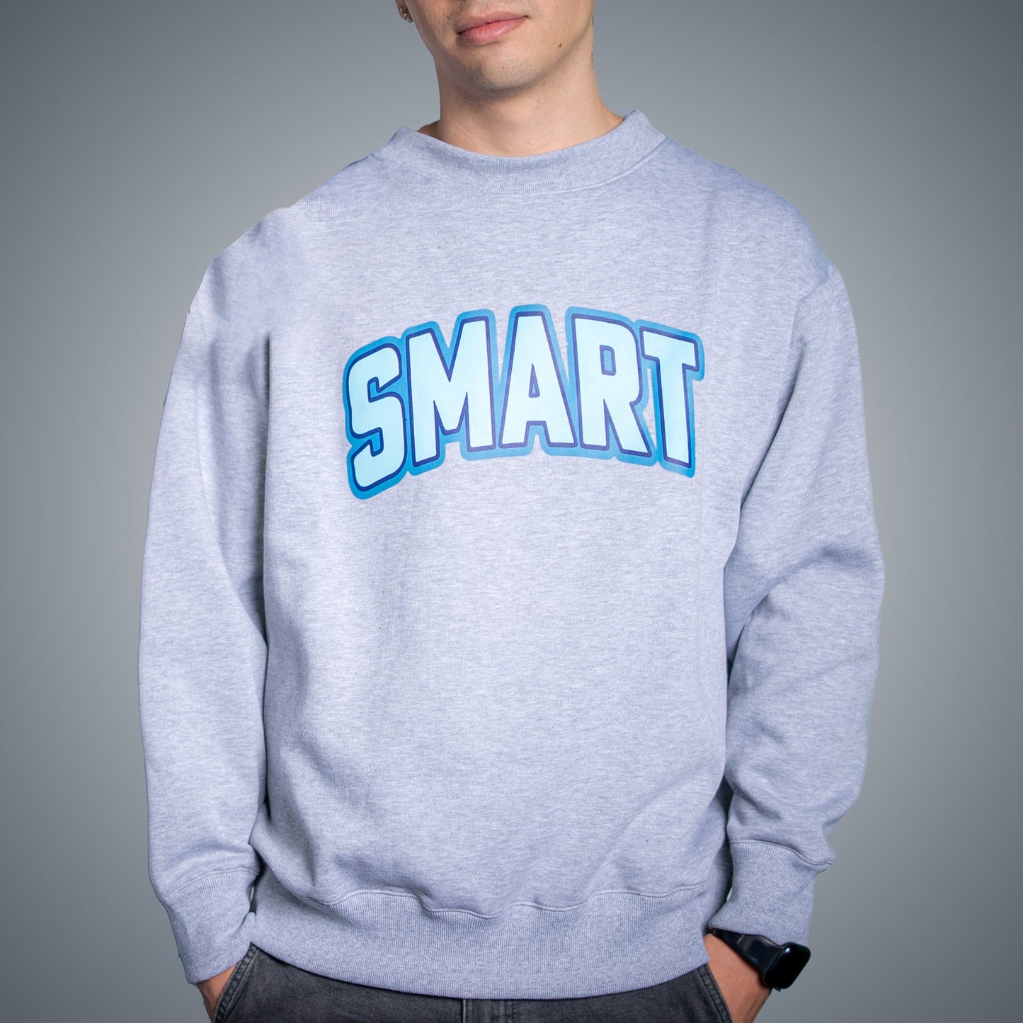 SUDADERA SMART AZUL