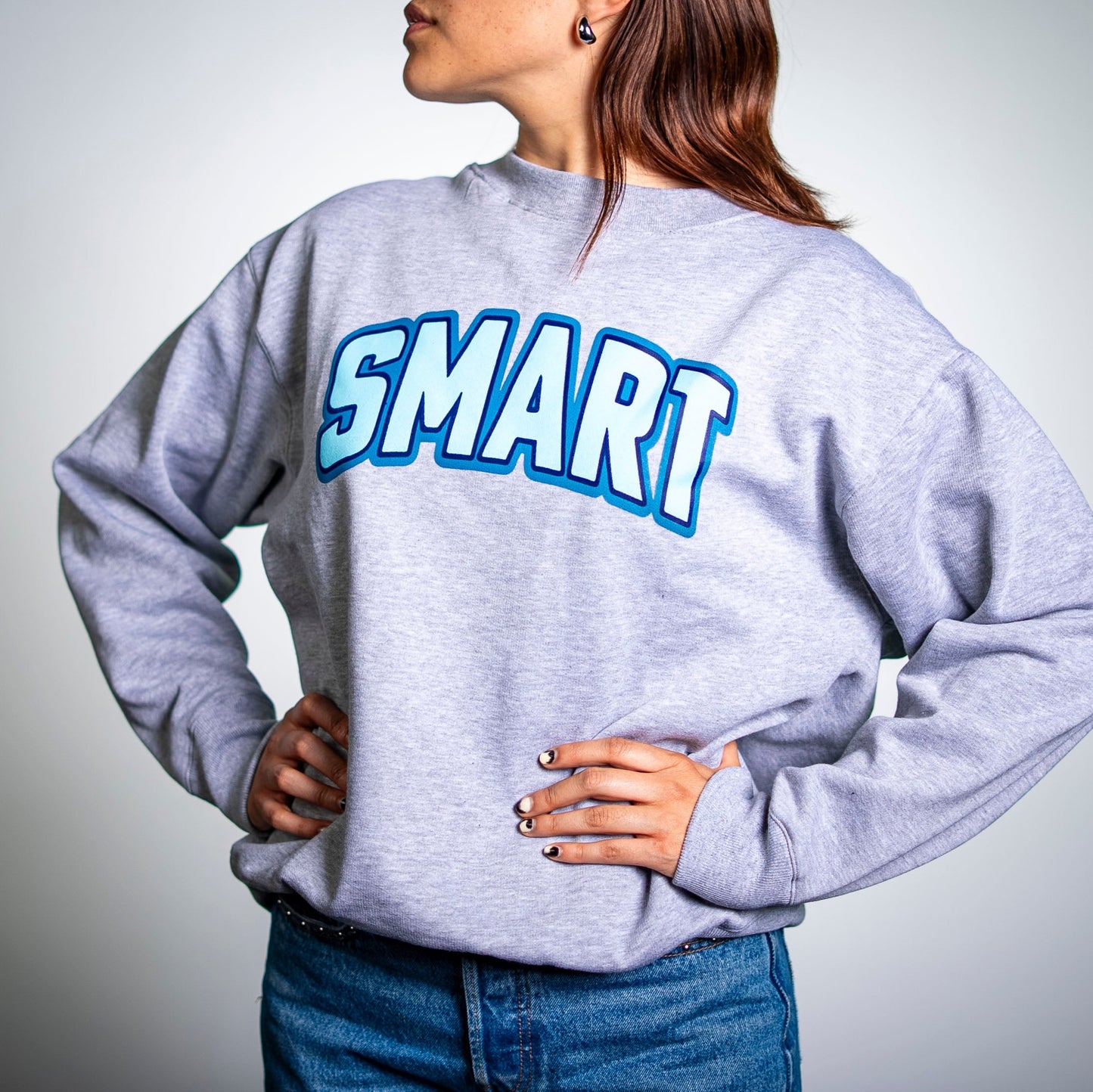 SUDADERA SMART AZUL