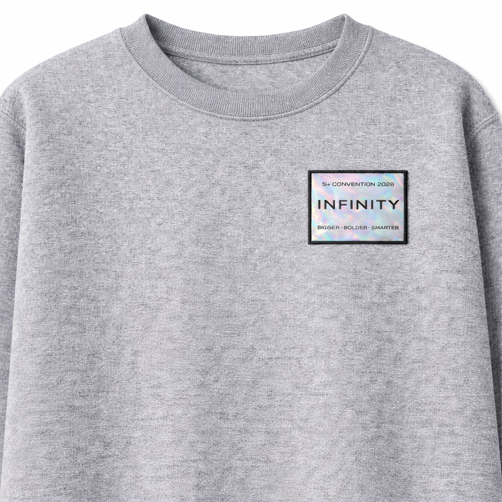 Sudadera Infinity gris