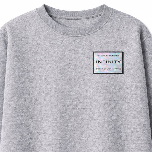 Sudadera Infinity gris