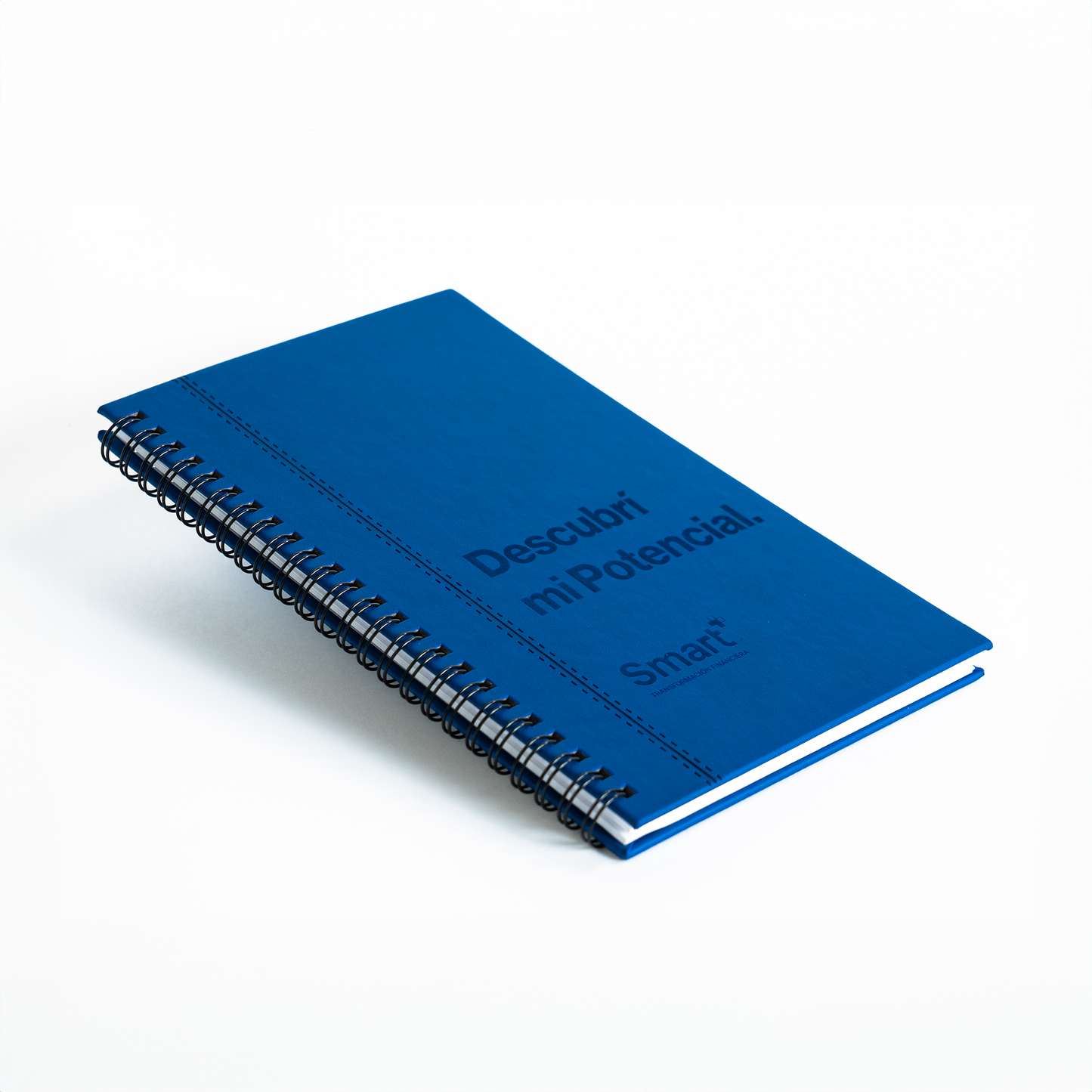 LIBRETA SMART ESPIRAL AZUL
