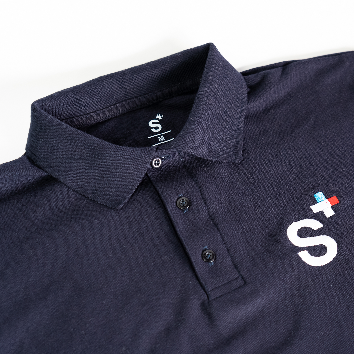 PLAYERA POLO S+  CABALLERO AZUL