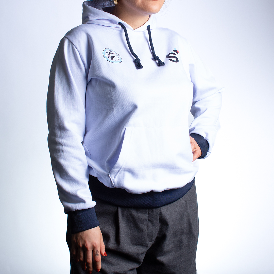 HOODIE ODYSSEY BLANCA